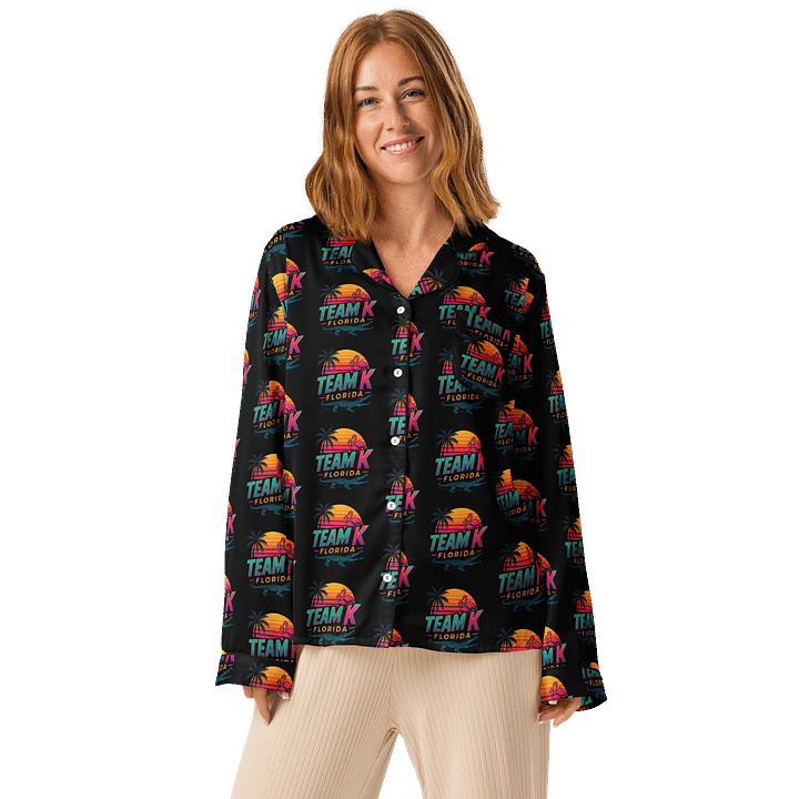 Team K Florida Women's Long Sleeve Pajama Top product image (1)
