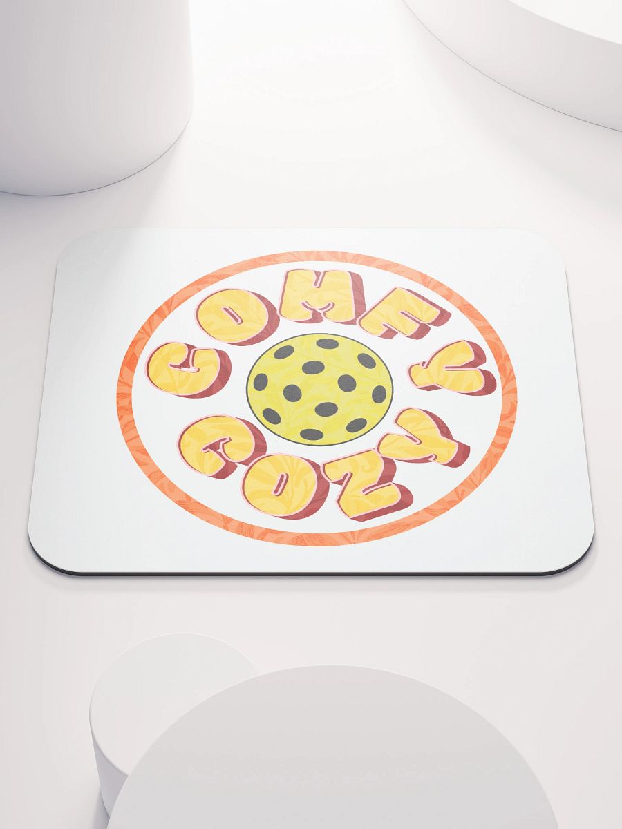 Comfy Cozy Pickleball Circle Vibes Mouse Pad product image (2)