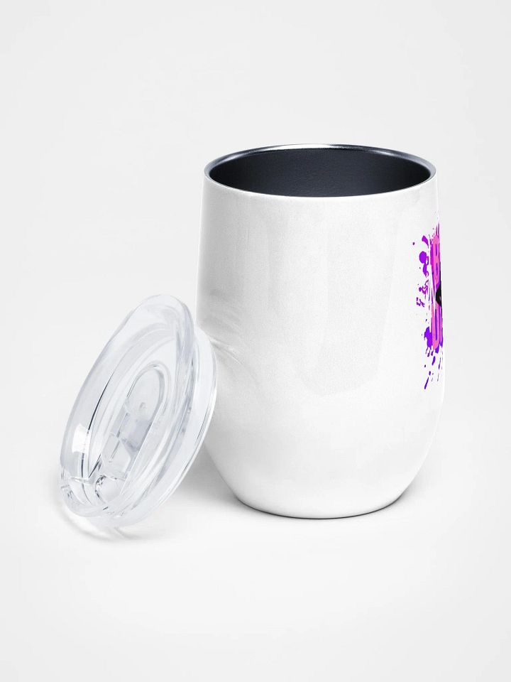 Born to Dance All Day Her Silhouette Wine Tumbler product image (2)