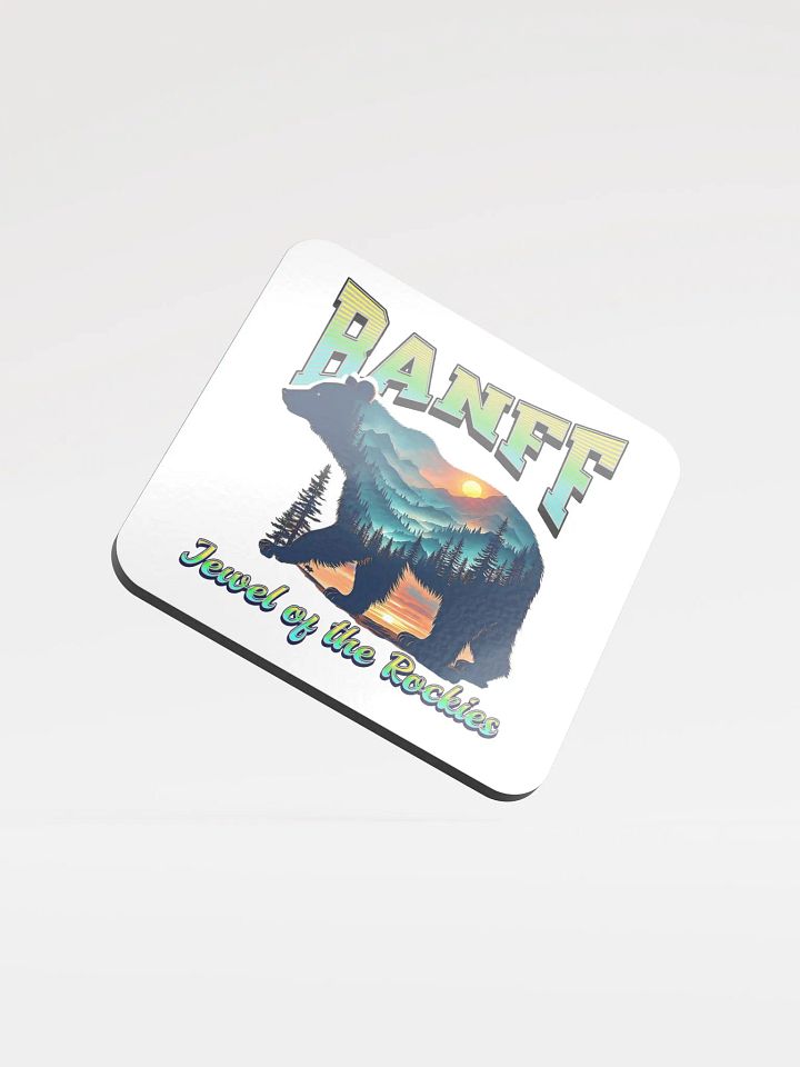 Banff Jewel Of The Rockies Bear Coaster Set product image (2)