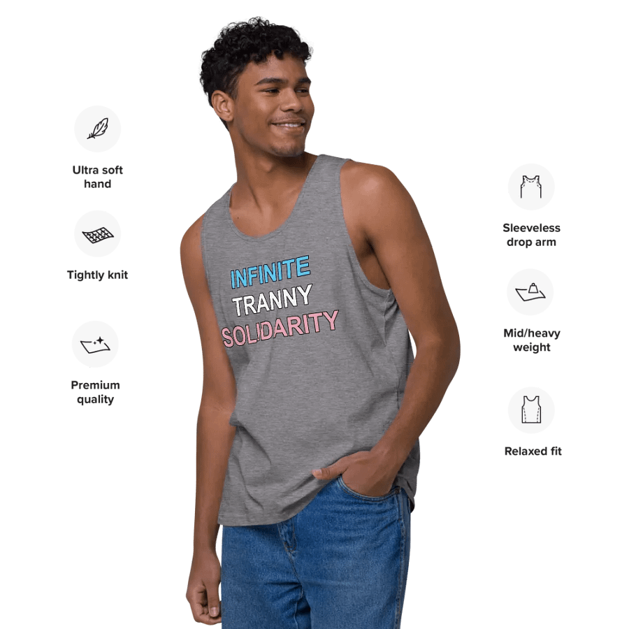INFINITE TRANNY SOLIDARITY Tank Top product image (128)