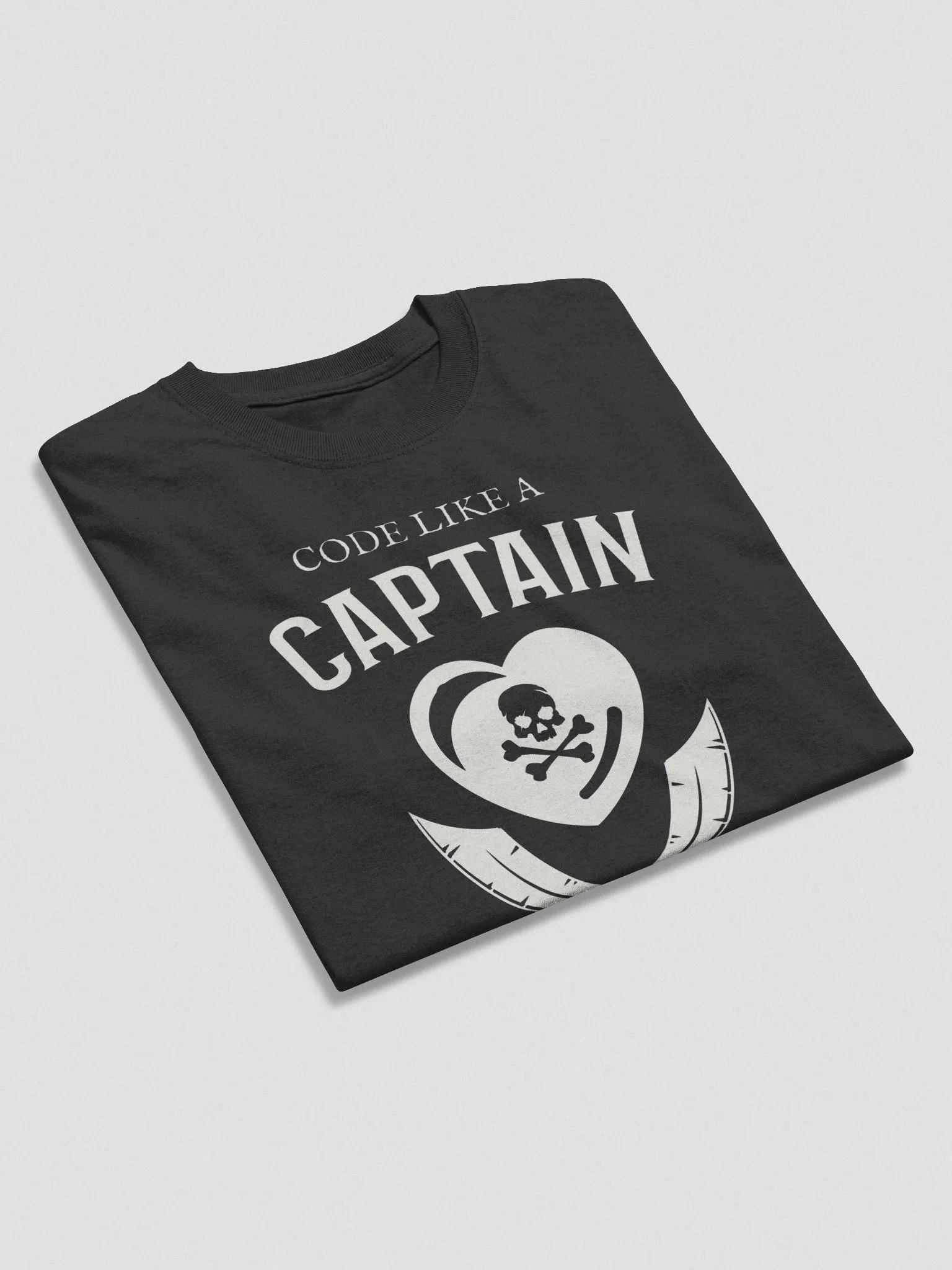 Code like a Captain Classic T-Shirt M product image (4)