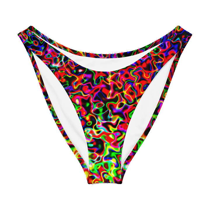 Psychedelic Wave Bikini Bottom product image (1)
