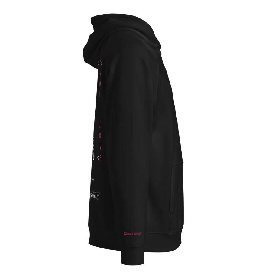 The Lives On HIGH | NEW CHAPTER | UNISEX Hoodie | Pink product image (6)