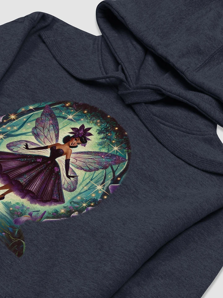 Enchanted Pruple Iris Fairy Premium Unisex Hoodie product image (25)