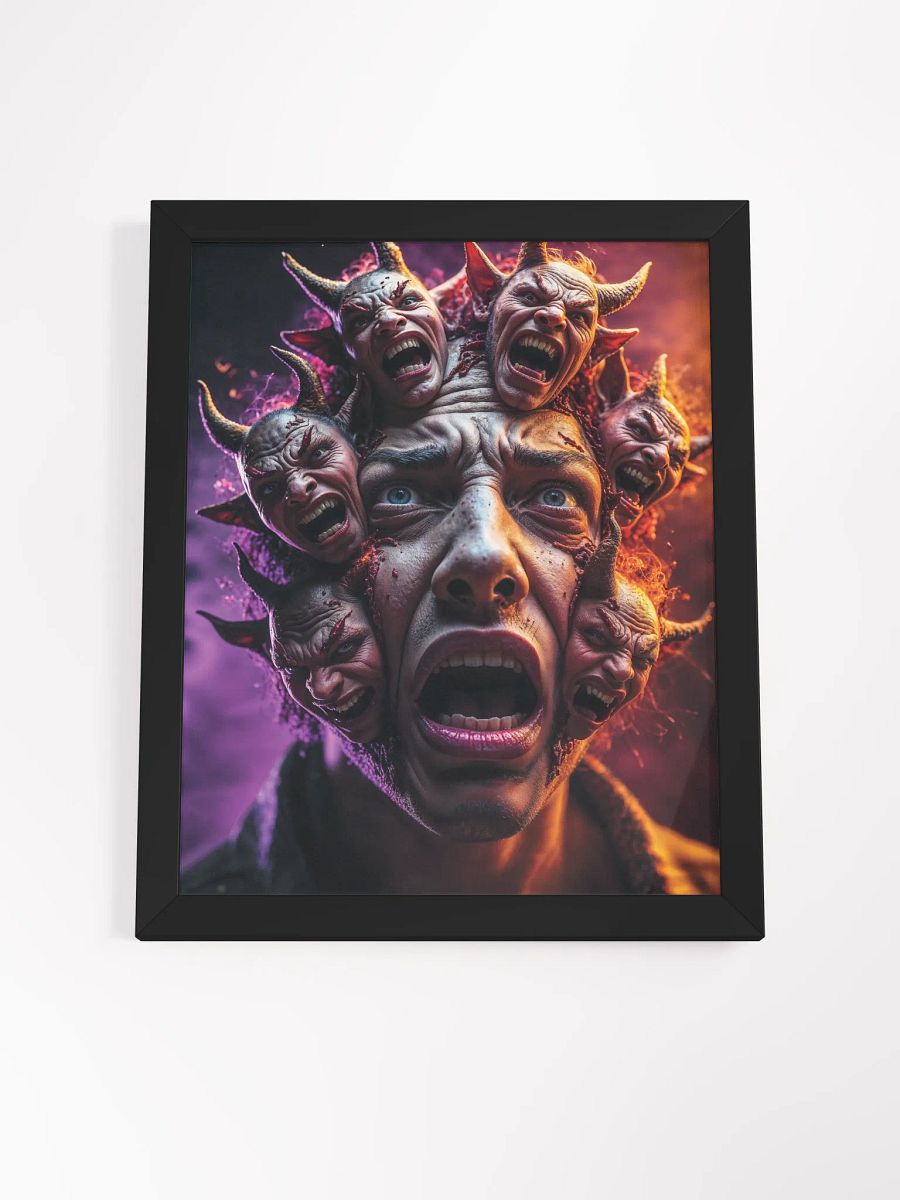 Screams of the Inner Demon Framed Print product image (19)