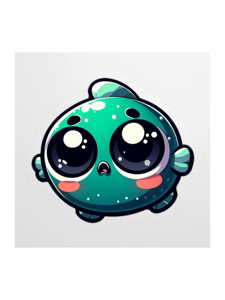 Ten Fiskr of Ægir #9 "Emerald" Sticker product image (1)