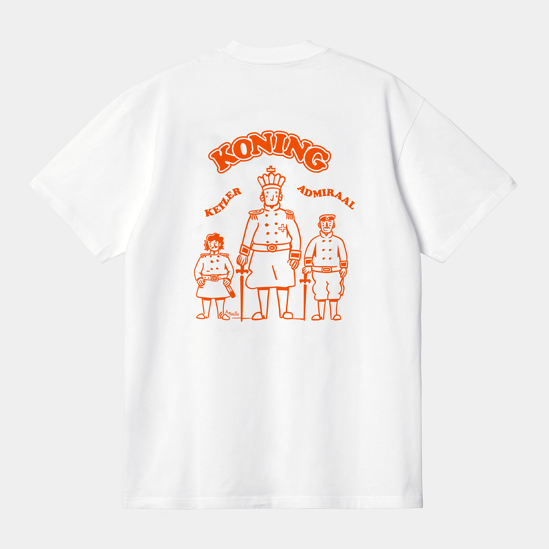 Keizer, Koning, Admiraal - Regular - White & Black product image (1)