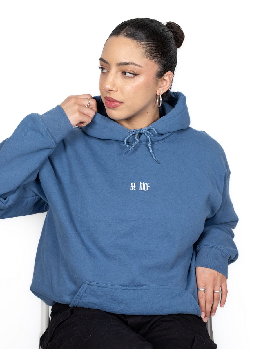 BE NICE Basics Embroidered Hoodie product image (3)