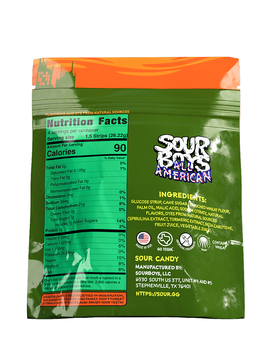 All American Sour Belts - SourBoys product image (2)