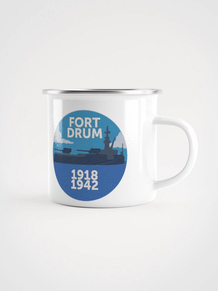 Fort Drum Enamel Mug product image (1)