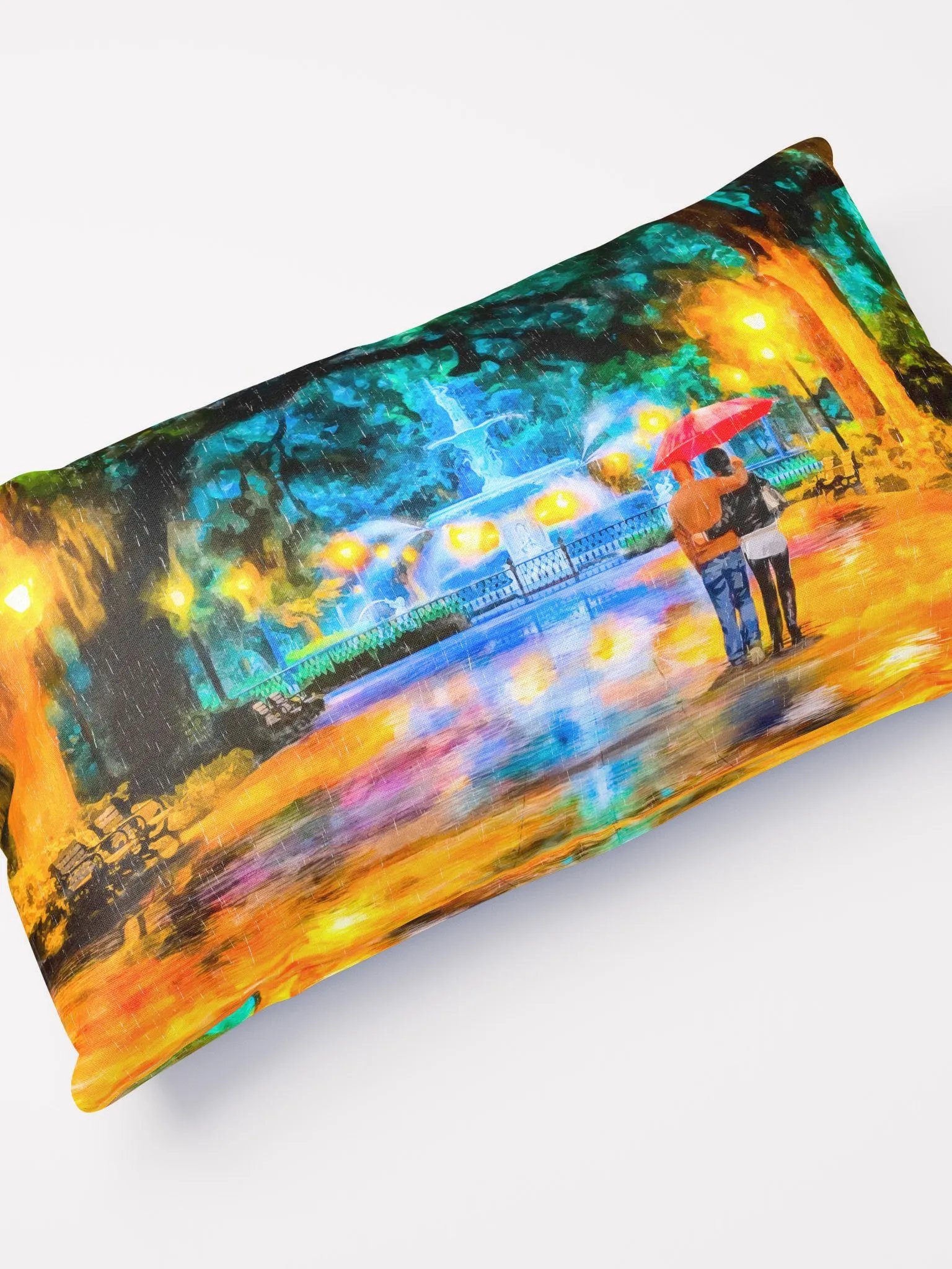 Forsyth Park – Savannah Fountain Throw Pillow product image (5)