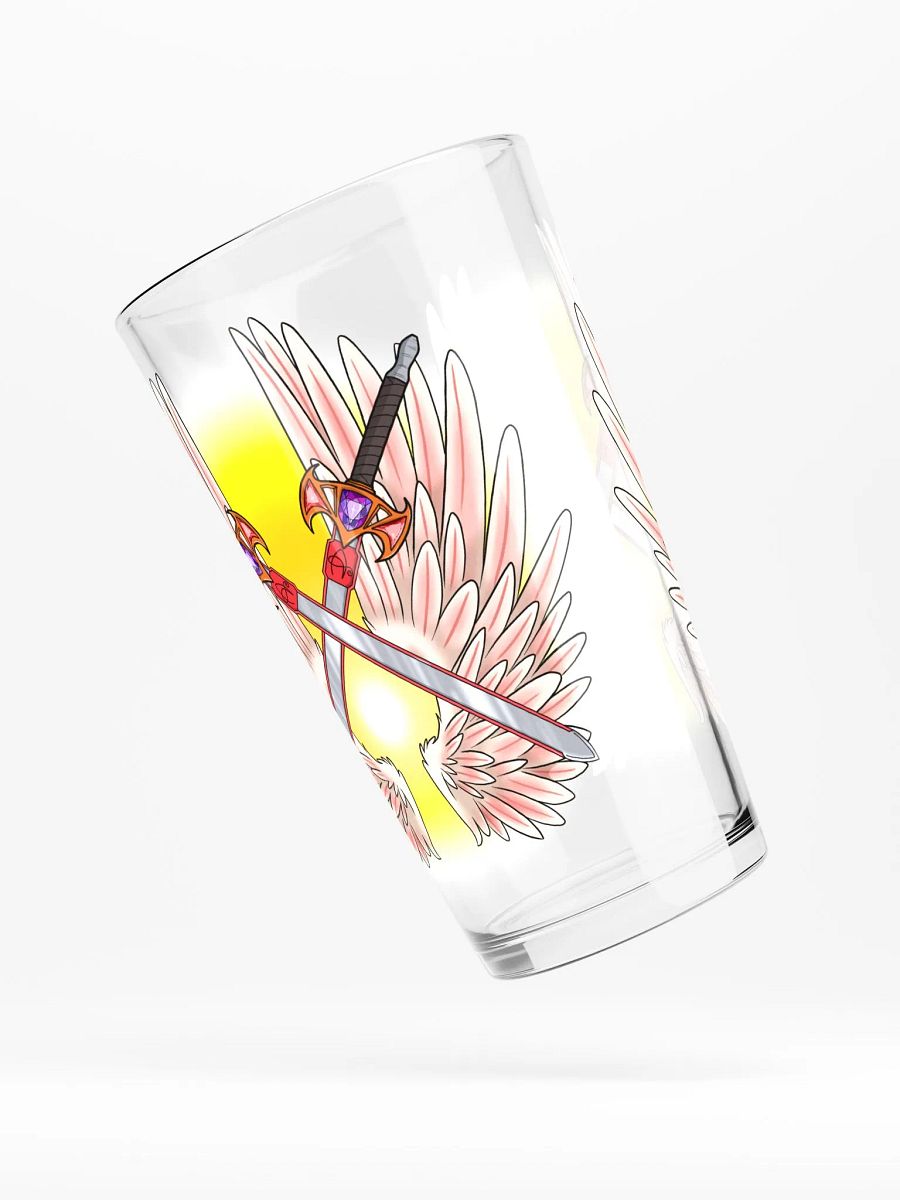 DreamWarrior Logo Pint Glass product image (4)