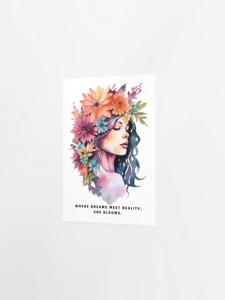 Ethereal Bloom Watercolor Poster product image (8)