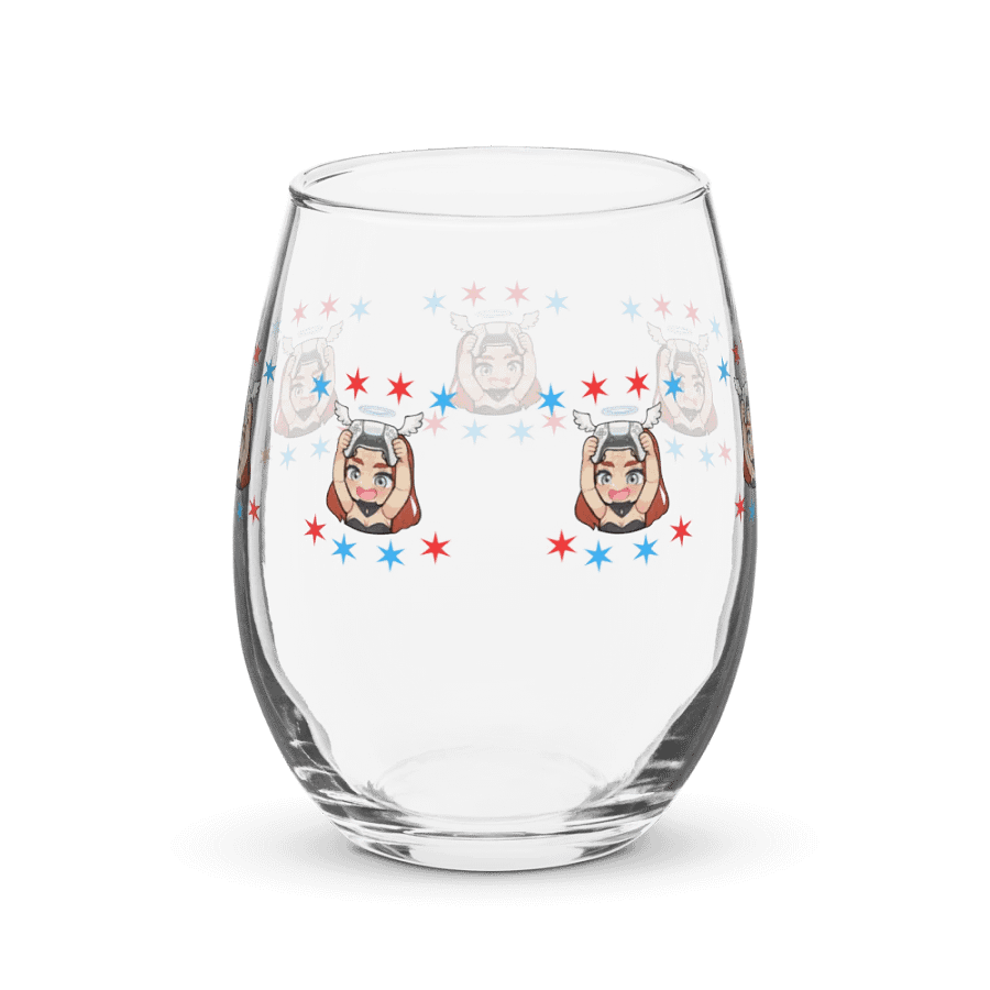 Extra Life Year 10 Glass Wine Tumbler product image (2)