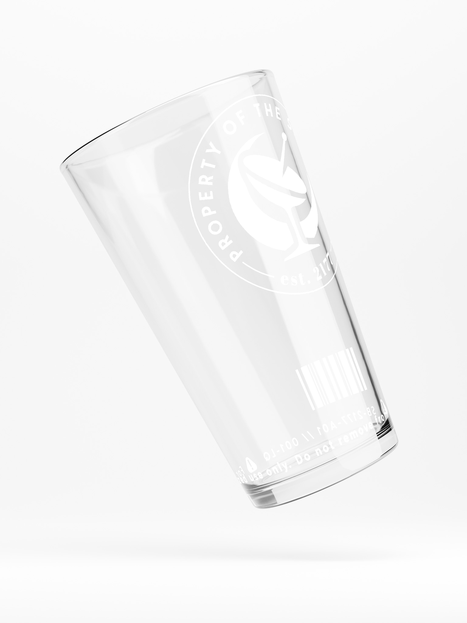Standard-Issue Pint glass product image (5)