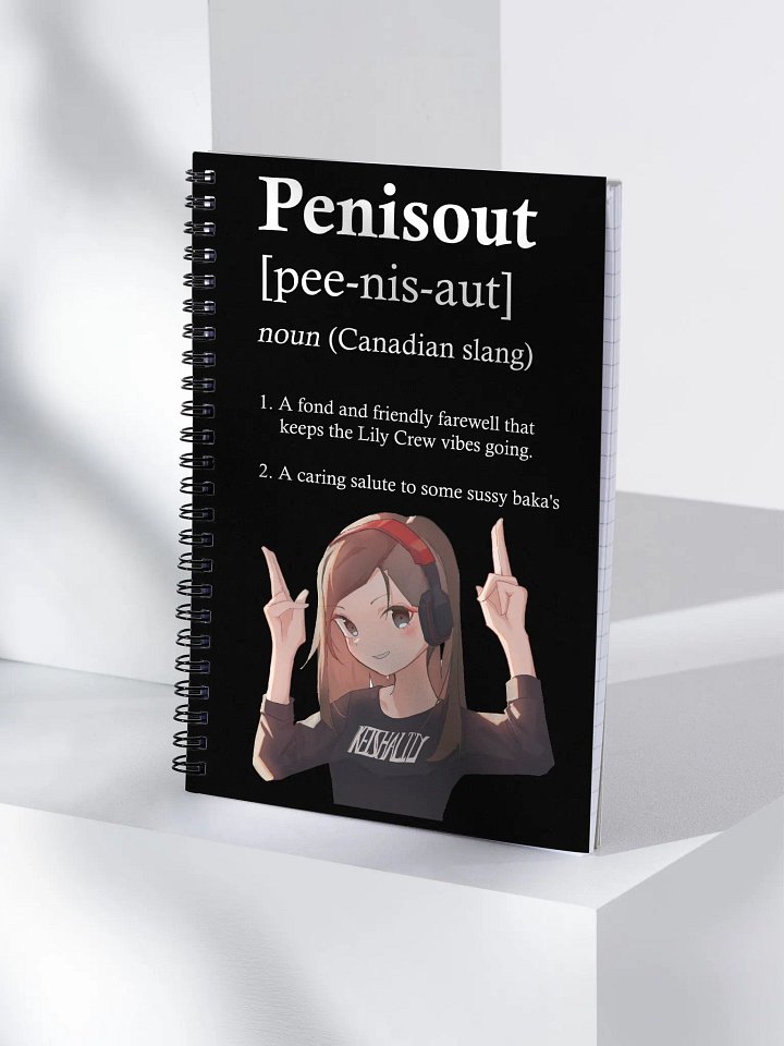 Keisha Out~ Spiral Notebook by Print Sublimation product image (1)