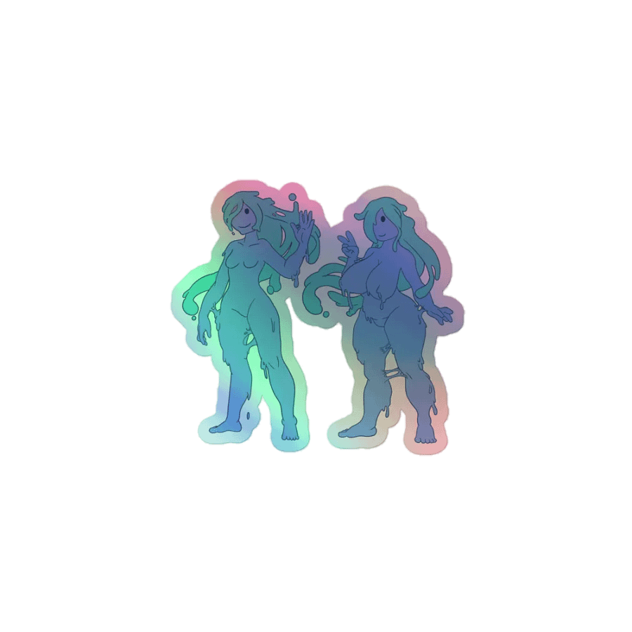 Hydration Twins Holo Sticker product image (2)
