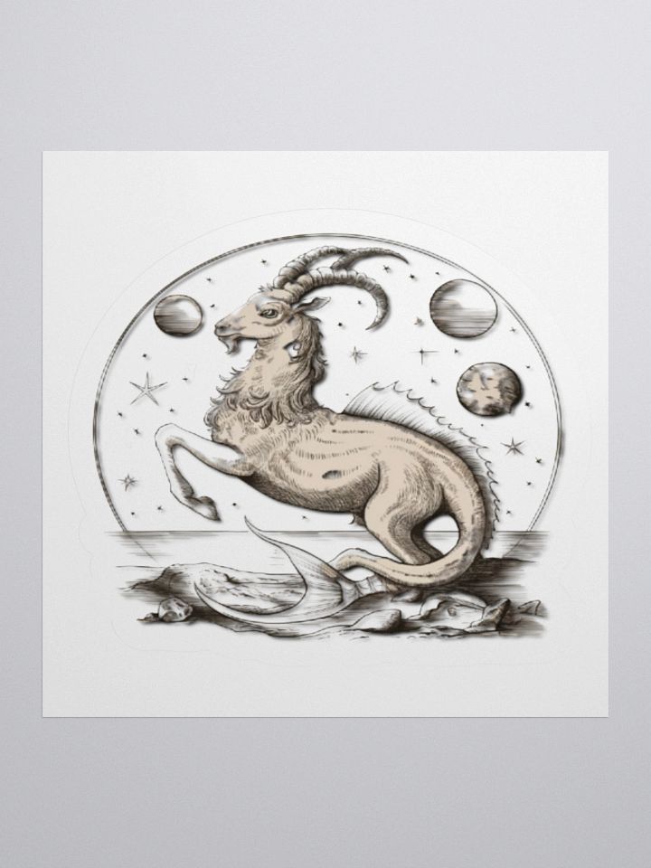 Capricorn Sea-Goat Sticker product image (2)