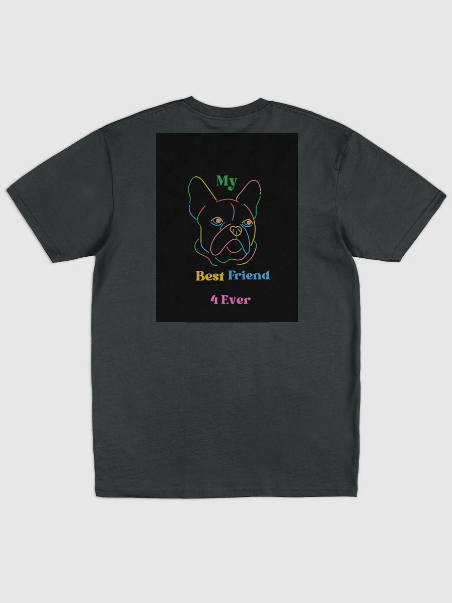 Neon French Bulldog 'My Best Friend' Tee product image (2)