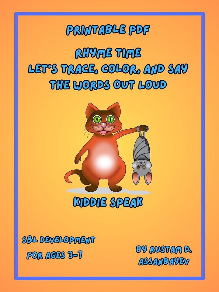 Kiddie Speak Printable Worksheets product image (2)