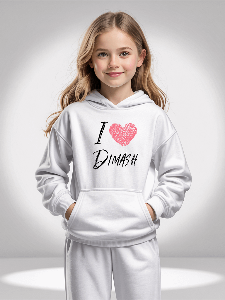 Singer From Kazakhstan Kids Gildan Unisex Hoodie product image (1)