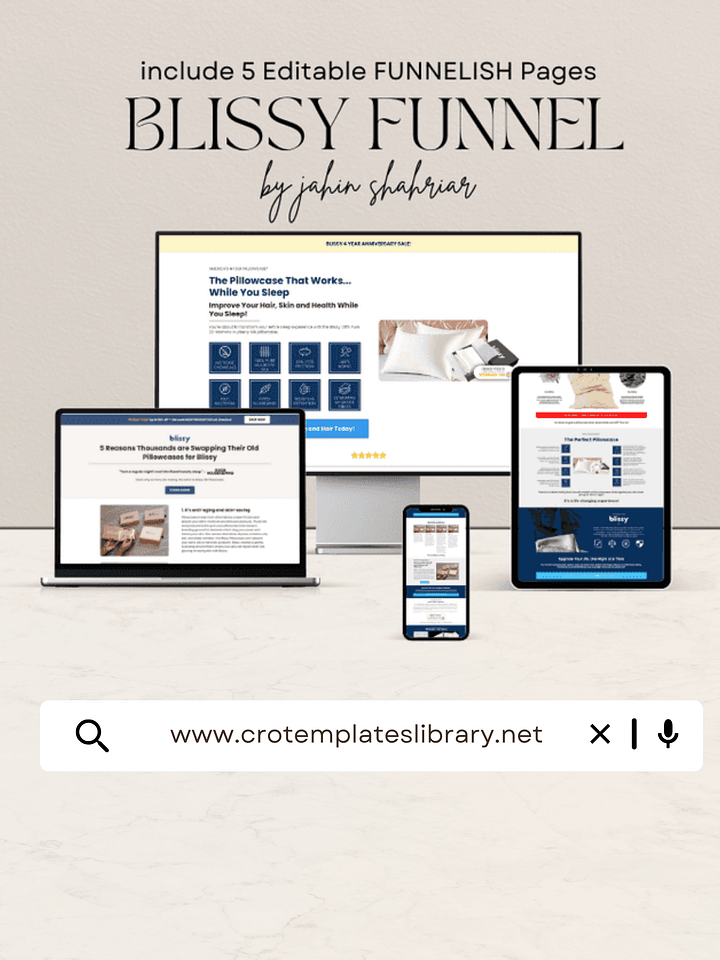 Blissy Funnelish Templates product image (1)