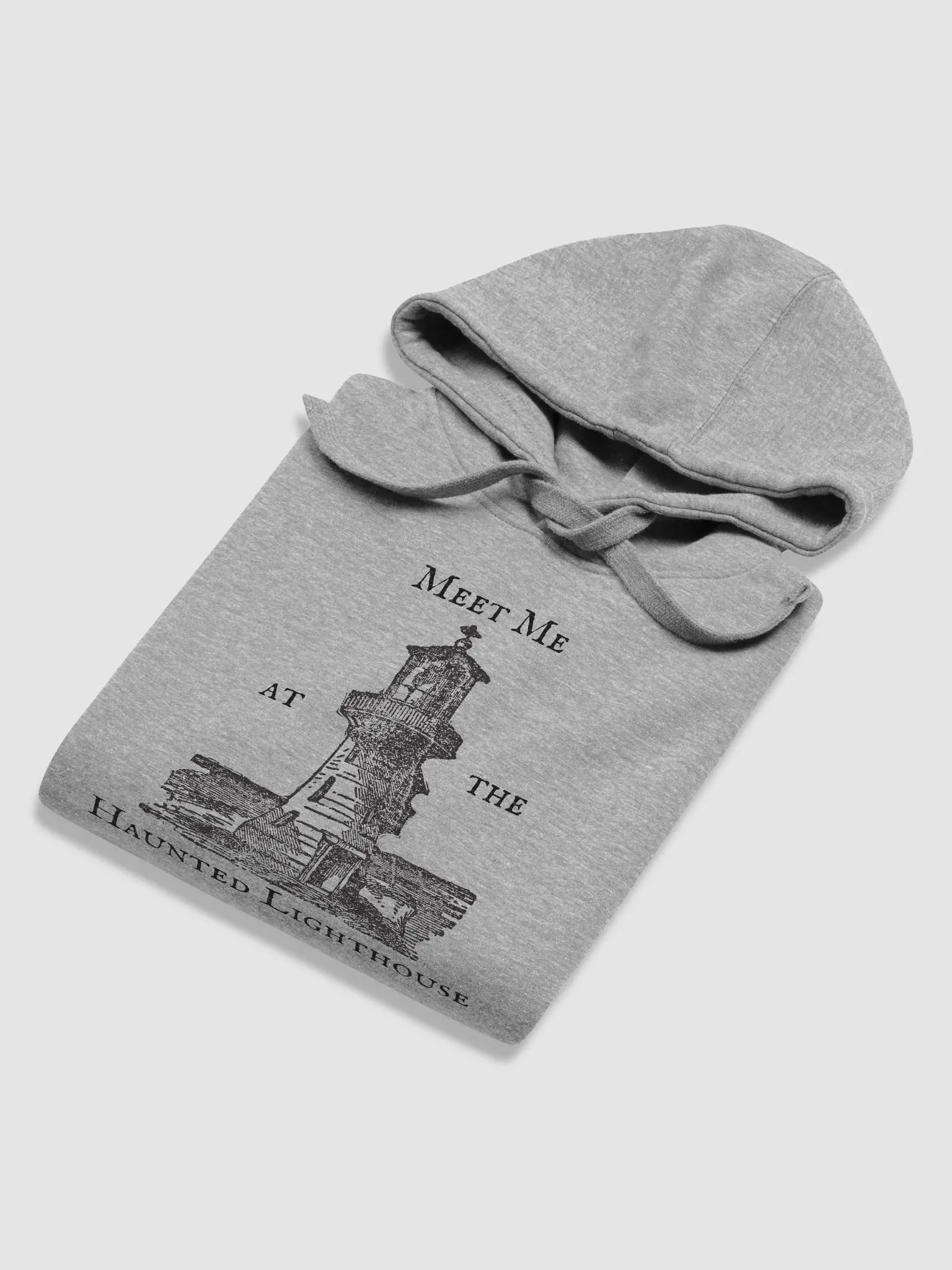Haunted Lighthouse Soft-to-the-Touch Unisex Premium Hoodie product image (18)