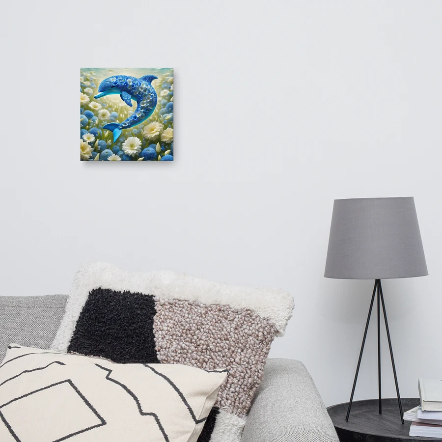 Flower Dolphin Wall Art product image (11)