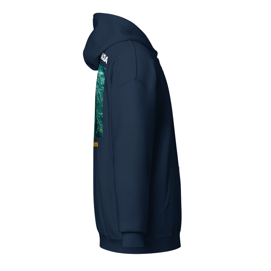 Sudadera Unisex con Capucha y Cremallera | Por gracia sois salvos product image (4)