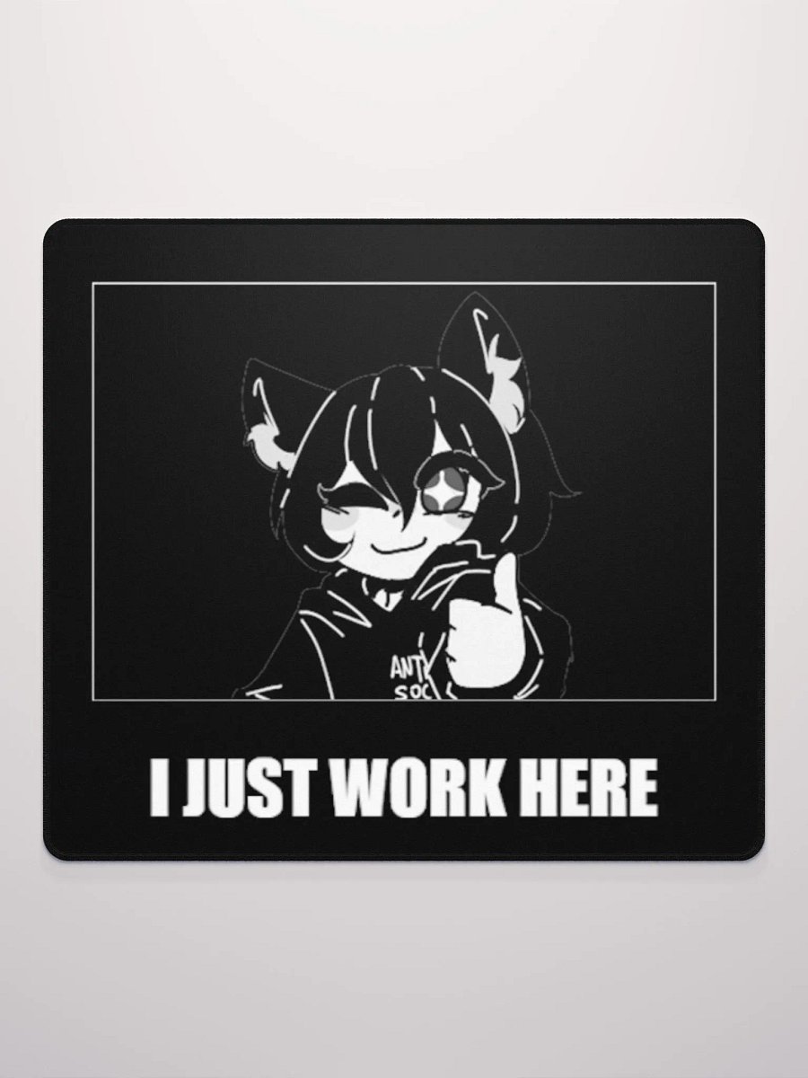 MØRI I JUST WORK HERE GAMING MOUSE PAD product image (2)