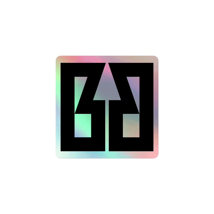 BB Logo Holo Sticker product image (1)