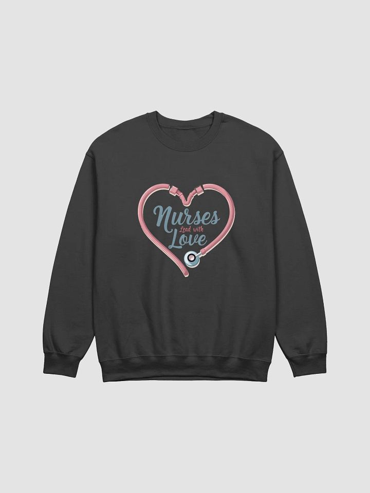 Nurse Love Stethoscope Heart Sweatshirt product image (1)