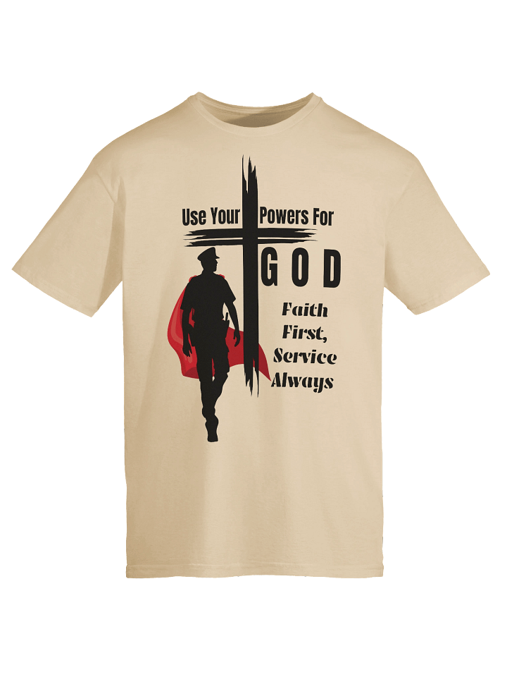 Use your powers for God - Marvel at His Goodness, Christian Superhero T-Shirt product image (1)