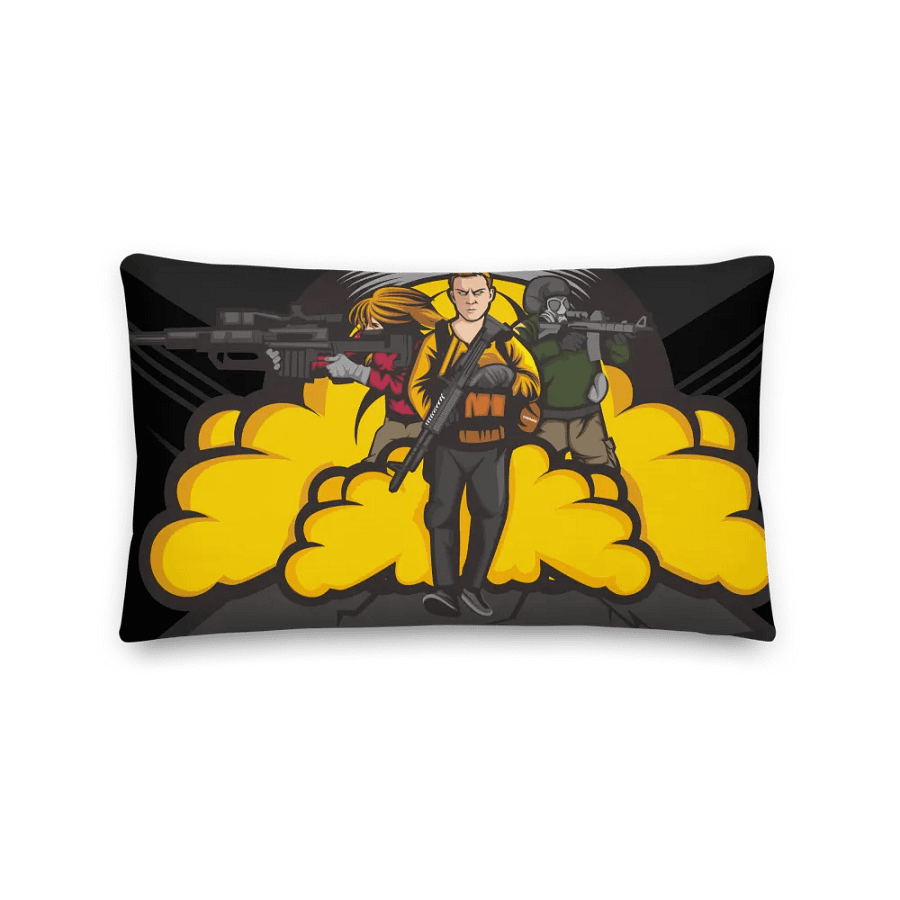 Apocalyptic Death Squad Throw Pillow product image (5)