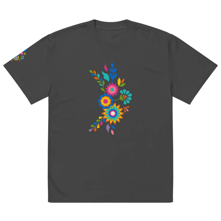 Blossom Burst Floral Oversized Tee product image (5)