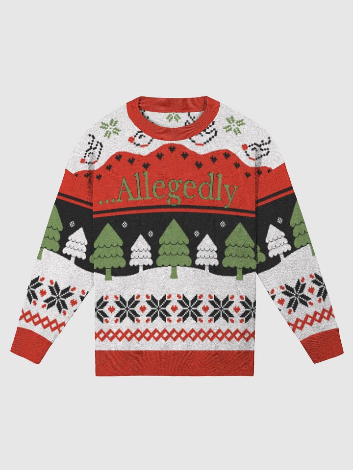 Allegedly Christmas Knit