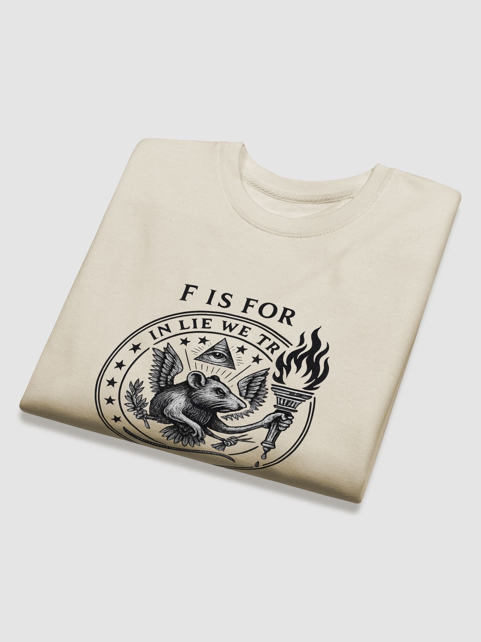 F is for fraud sweatshirt product image (17)