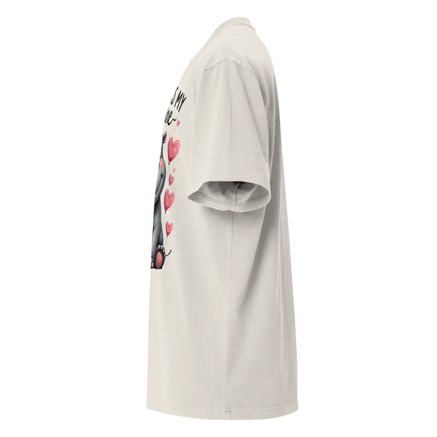 Moo-Deng is My Valentine Oversized Tee product image (5)