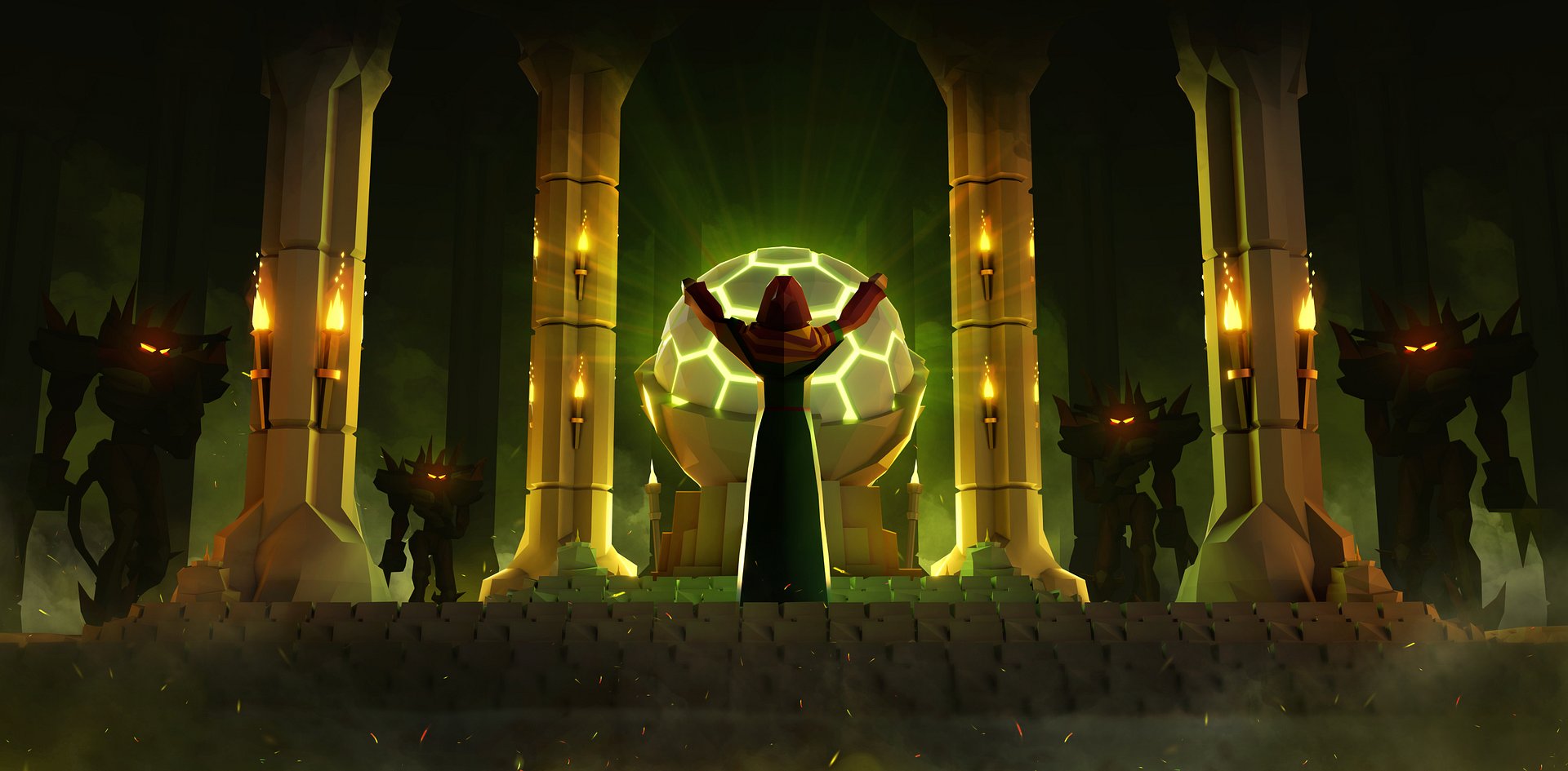 While Guthix Sleeps | Large Desk Mat product image (1)
