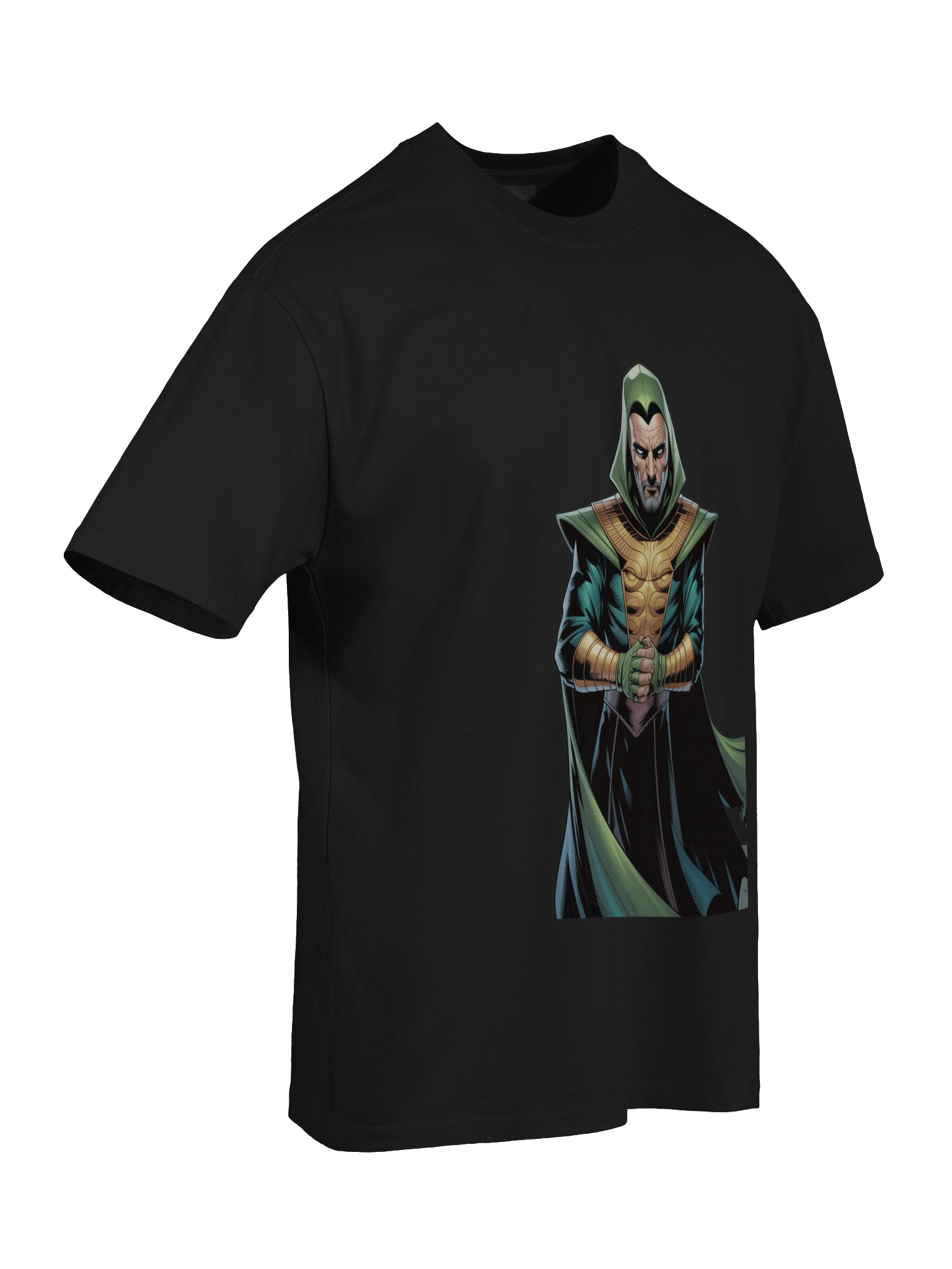Demon's Dominion: Ra’s Al Ghul Inspired Oversized Faded T-Shirt product image (8)