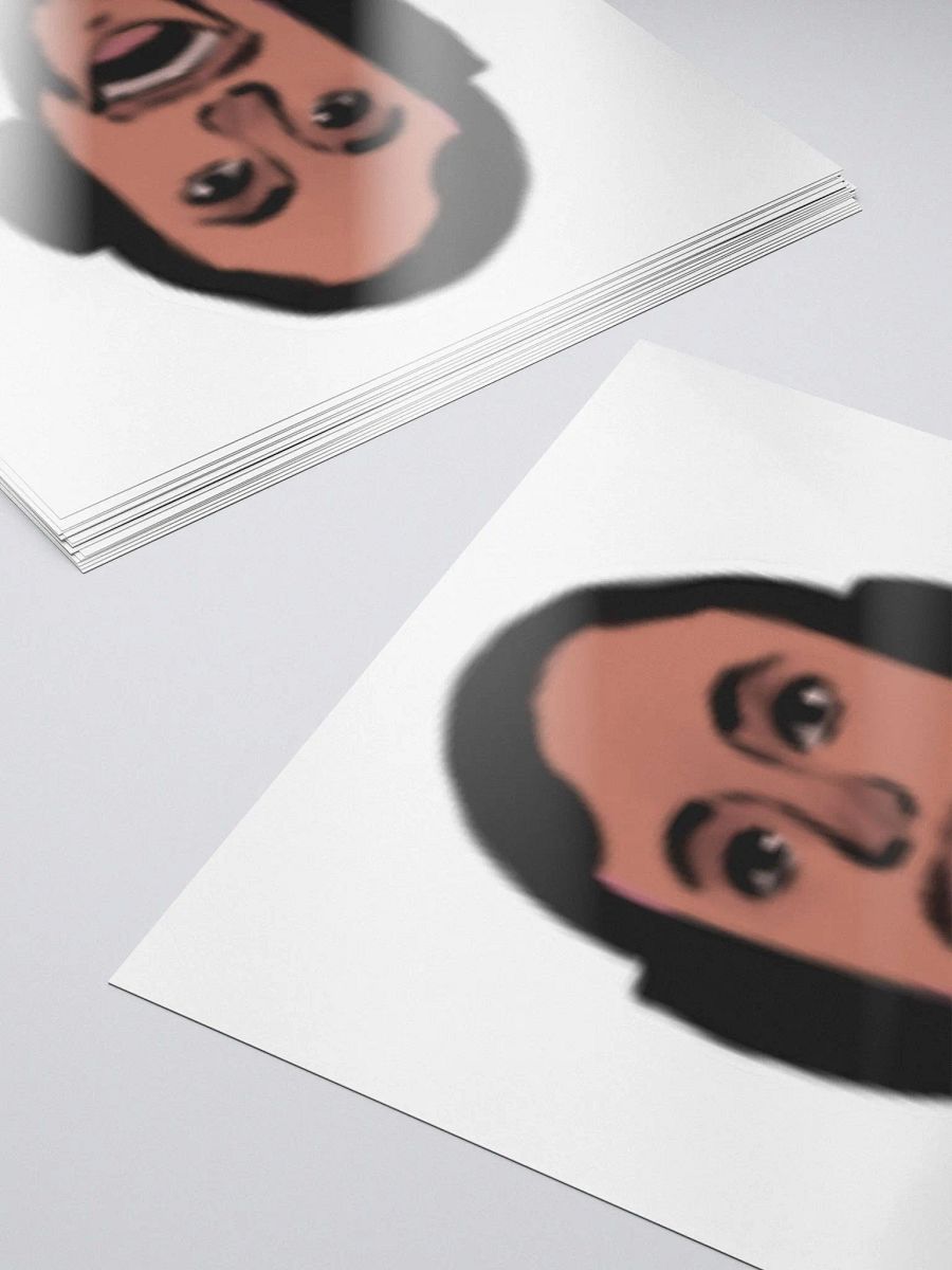 Dj Face Kiss Cut Sticker product image (5)