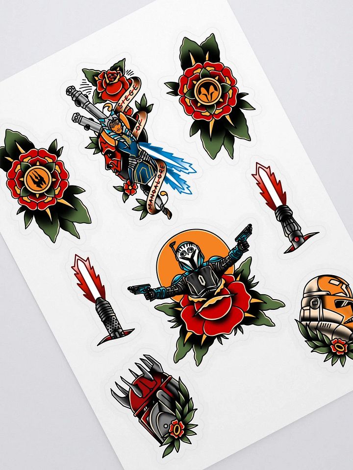 Siege of Mandalore Flash - Sticker Sheet product image (1)