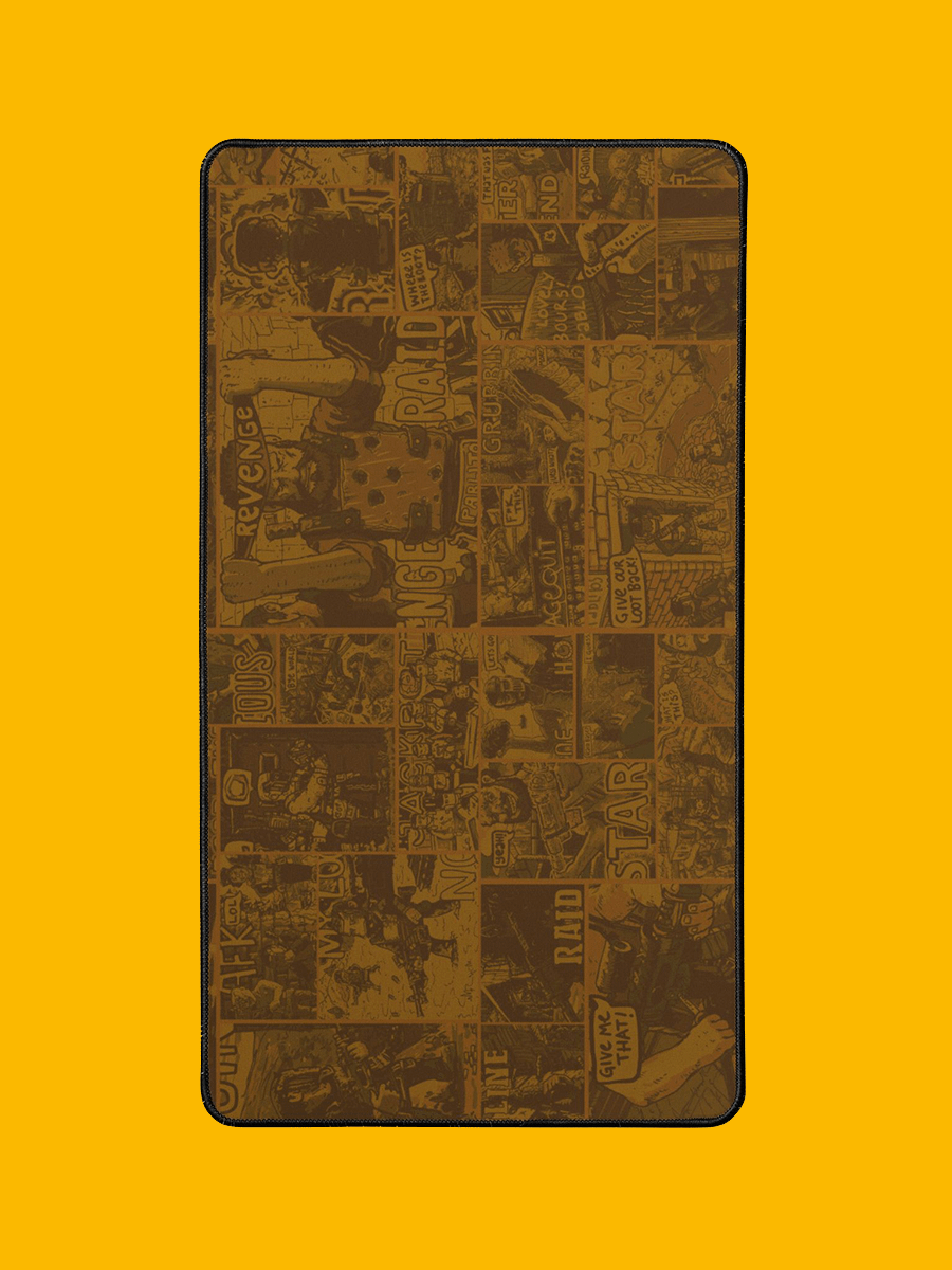 Yellow Thumbnail Collection Mouse Pad [12