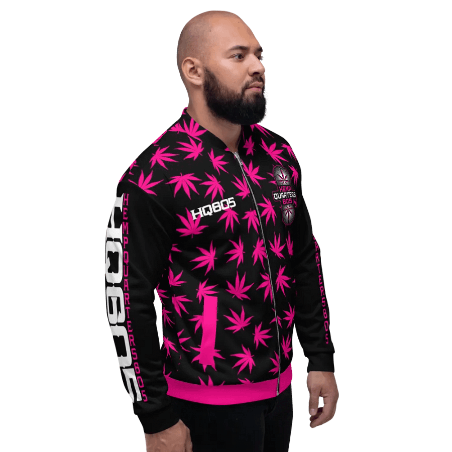 HempQuartes Pink Zip Up Jacket product image (5)