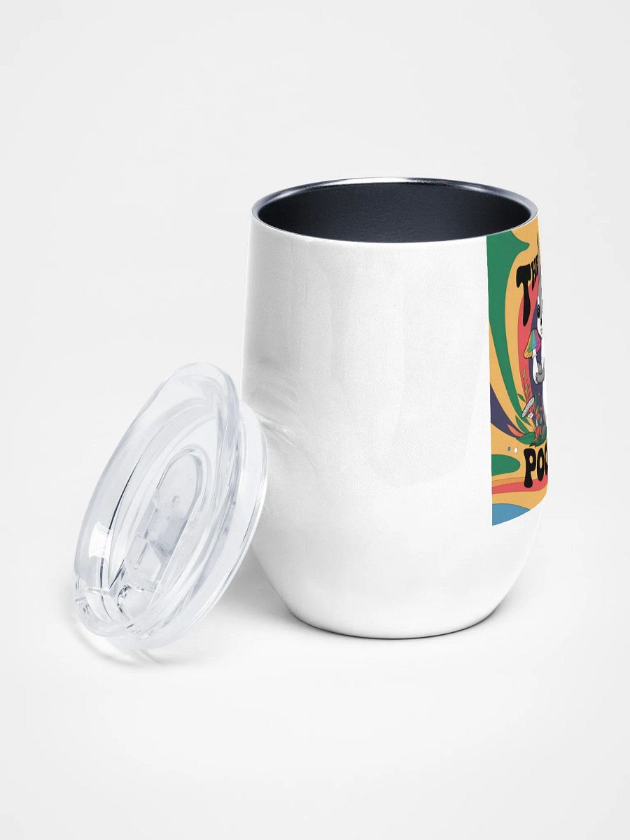Pookster's Mushroom Magic Wine Tumbler product image (2)