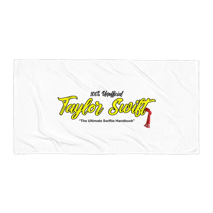 All Too Well Taylor Swift Beach Towel product image (1)
