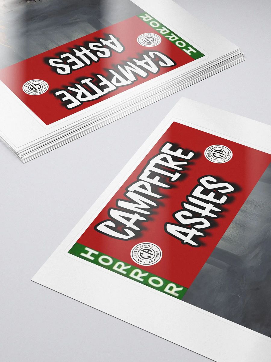 Campfire Ashes Stickers product image (5)