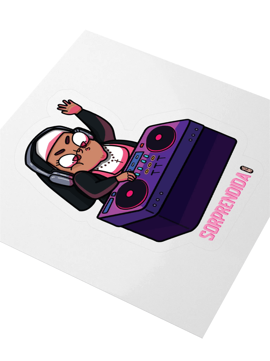 Sorprendida - Sticker (Kiss Cut) product image (3)