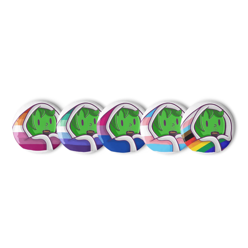 Rose LGBTQ Cuddler Squad | Art by Duck product image (2)